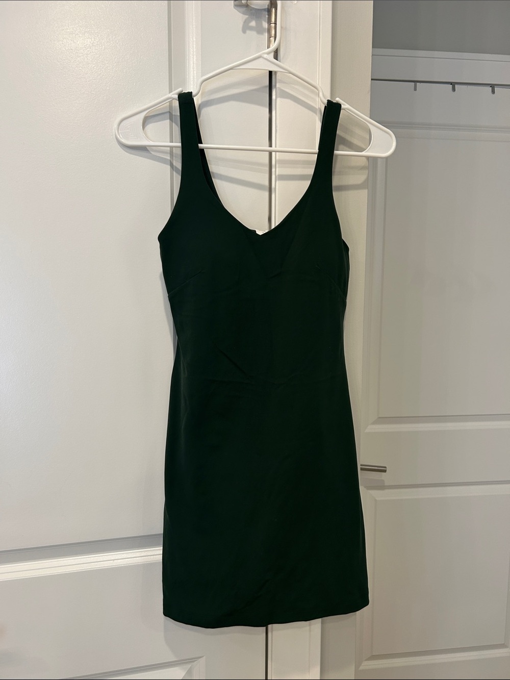 lululemon athletica Deep Green V-Neck Align dress